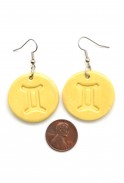 Gemini Ceramic Earrings